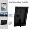 Front Loading Black Picture Frame 4x6 Set of 10 Wall and Table Mounting